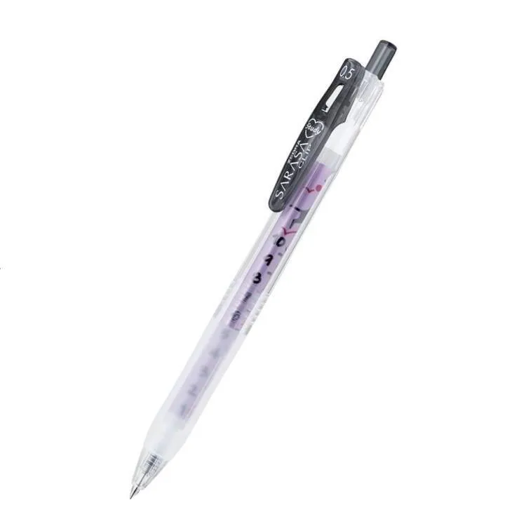 Zebra sarasa x yupon 0.5MM cute animal limited pen holder graffiti illustration pen refill pen holder
